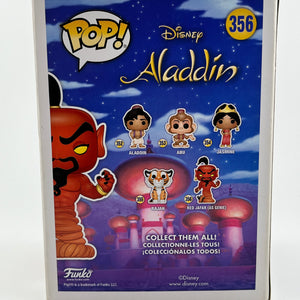 Funko POP! Disney Red Jafar (As Genie) #356 - Vinyl Collectable FRENLY BRICKS - Open 7 Days