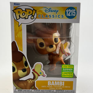 Funko POP! Disney Classics - Bambi #1215 - 2022 Summer Limited Edition FRENLY BRICKS - Open 7 Days