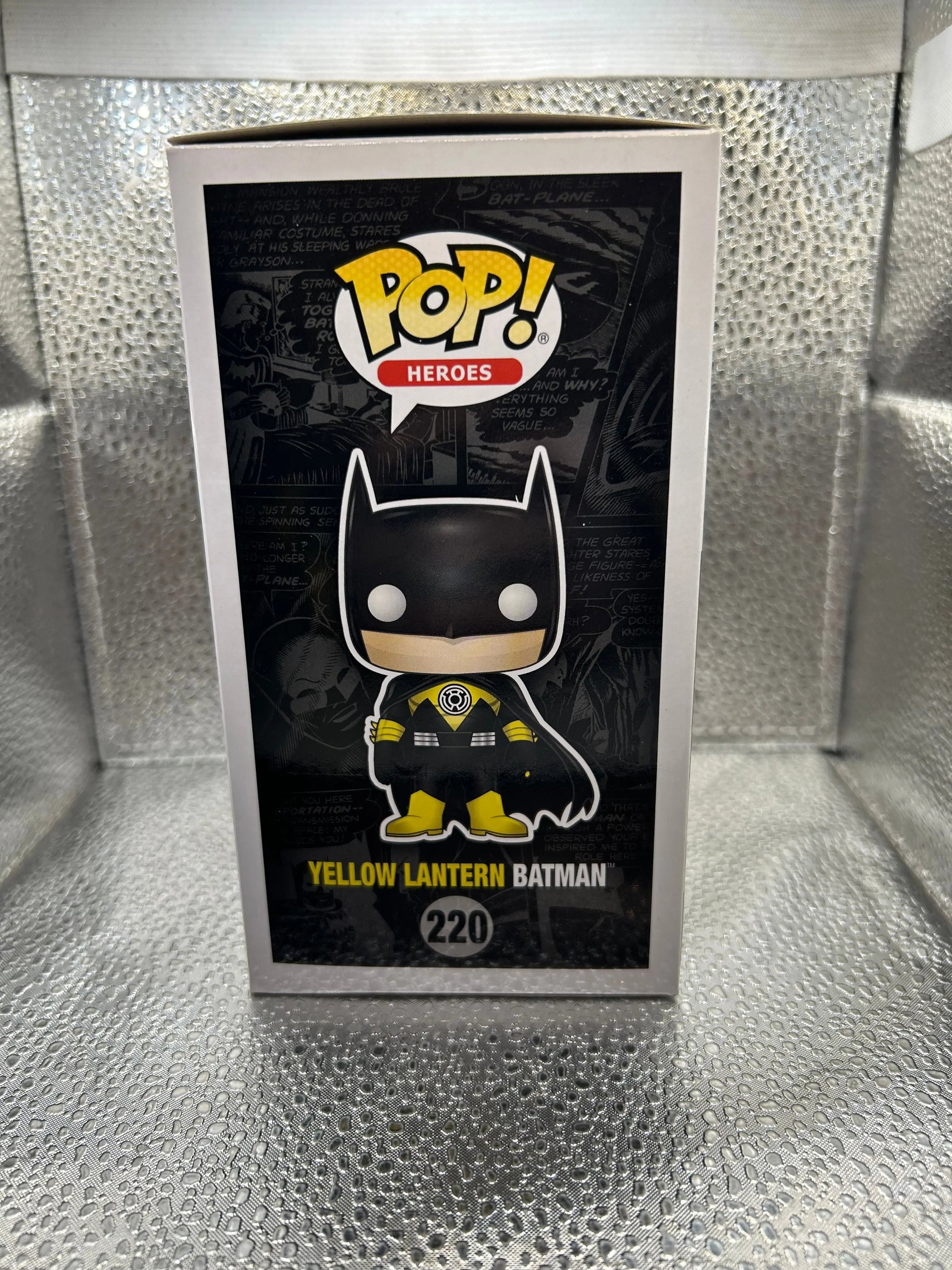 Funko pop #220 Dc Yellow Lantern Batman FRENLY BRICKS - Open 7 Days