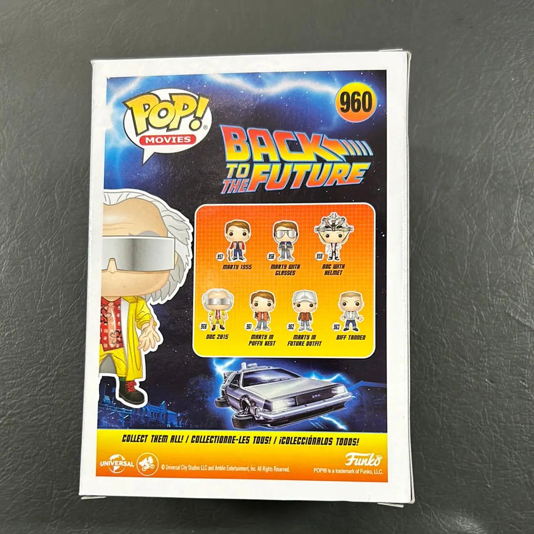 Funko Pop! Vinyl: Back to the Future - Doc (2015) #960 FRENLY BRICKS - Open 7 Days