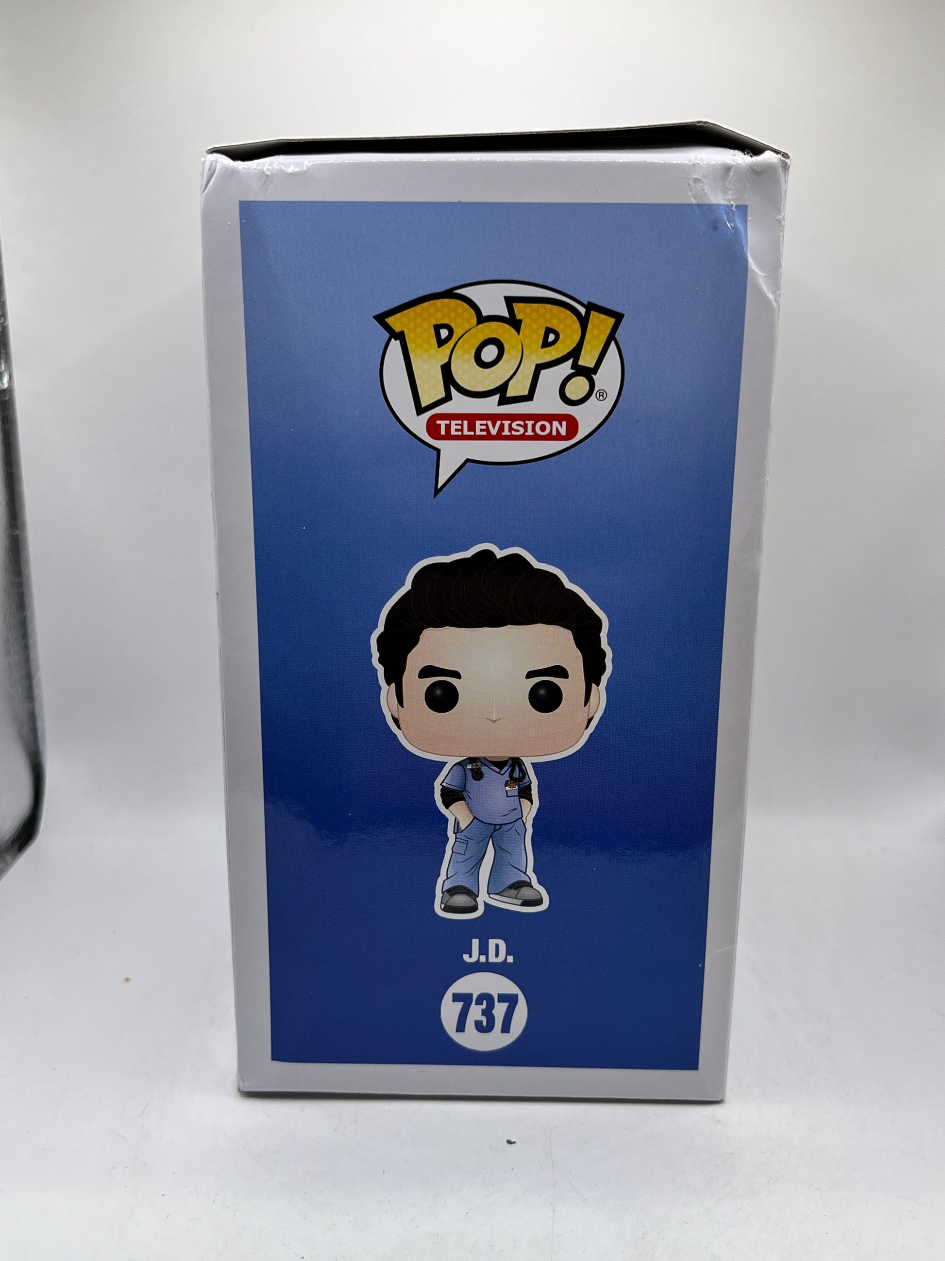 Funko POP! Television [Scrubs] - J.D. #737 - Vinyl Collectable FRENLY BRICKS - Open 7 Days