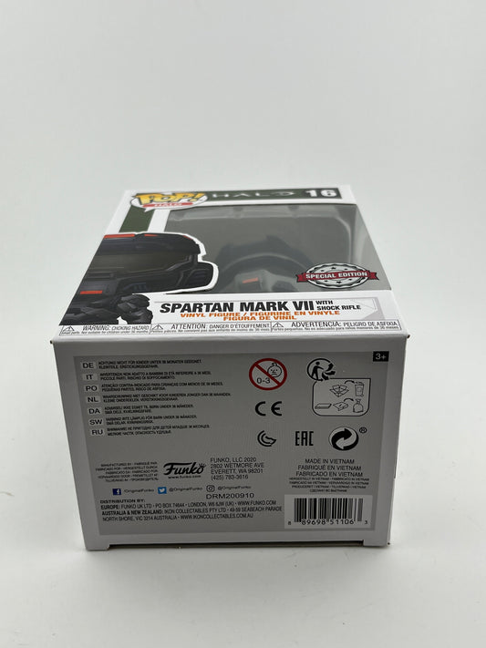 Funko POP! Games Halo - Spartan Mark VII With Shock Rifle - Special Edition FRENLY BRICKS - Open 7 Days