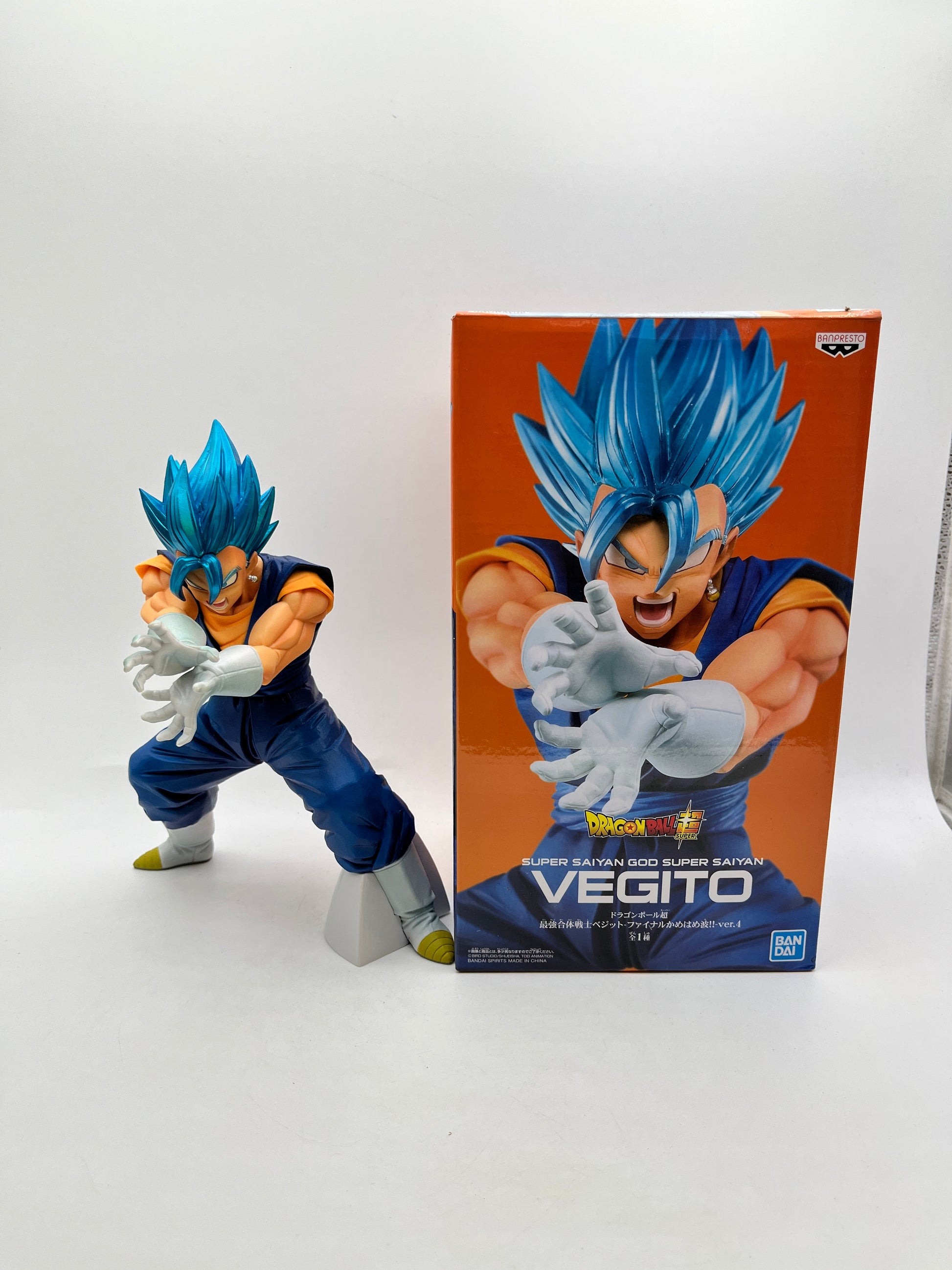 Banpresto DragonBall Super - SSGSS Vegito - Ex Display FRENLY BRICKS - Open 7 Days