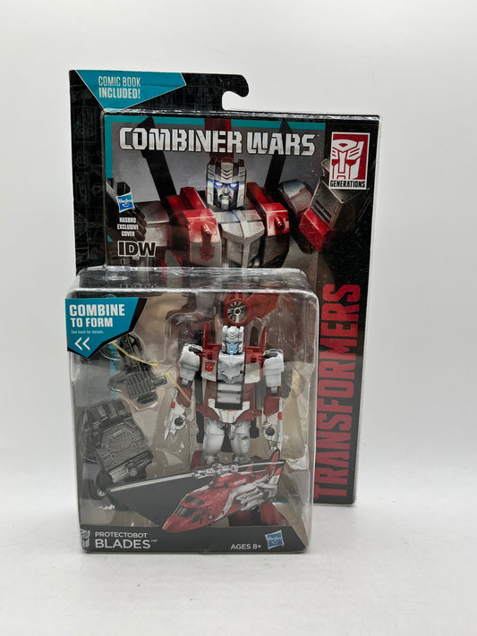 Deluxe Protectobot Blades | Transformers Generations Combiner Wars Defensor - Repainted FRENLY BRICKS - Open 7 Days