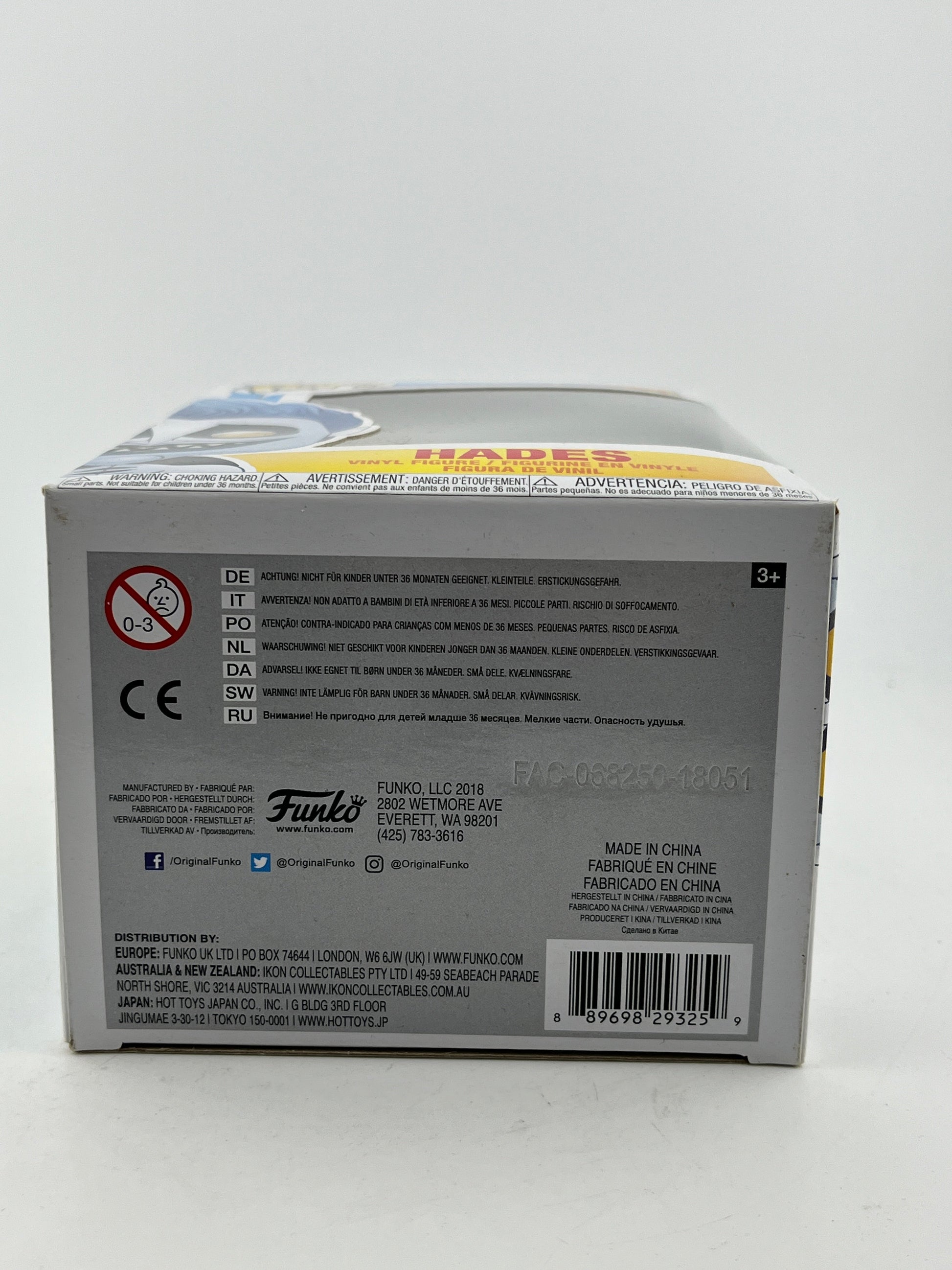 Funko POP! Disney - Hades #381 - Vinyl Collectable FRENLY BRICKS - Open 7 Days