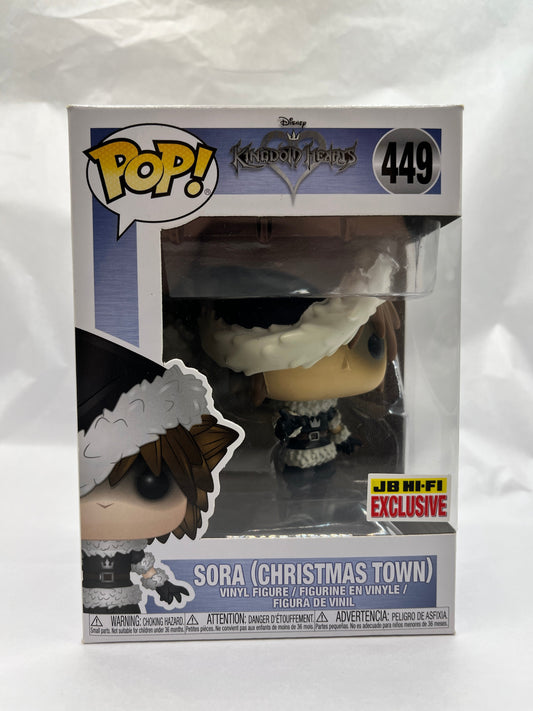 Funko POP! Kingdom Hearts Sora (Christmas Town) #449 - Vinyl Collectable FRENLY BRICKS - Open 7 Days