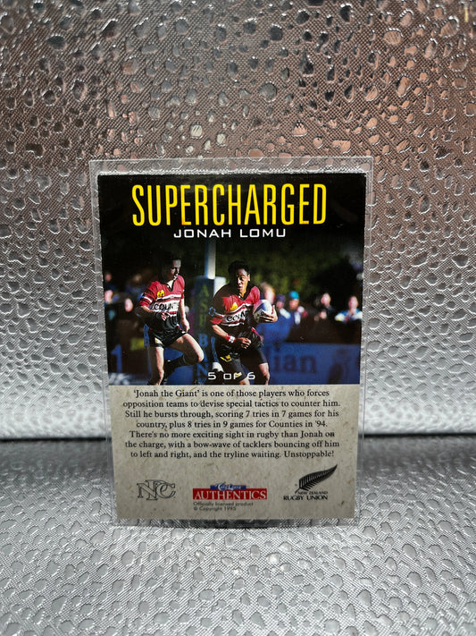 Supercharged New Zealannd All Blacks Jonah Lomu #5 of #6 FRENLY BRICKS - Open 7 Days