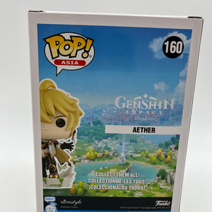 Funko POP! Asia Genshin Impact - Aether #160 - Vinyl Collectable FRENLY BRICKS - Open 7 Days