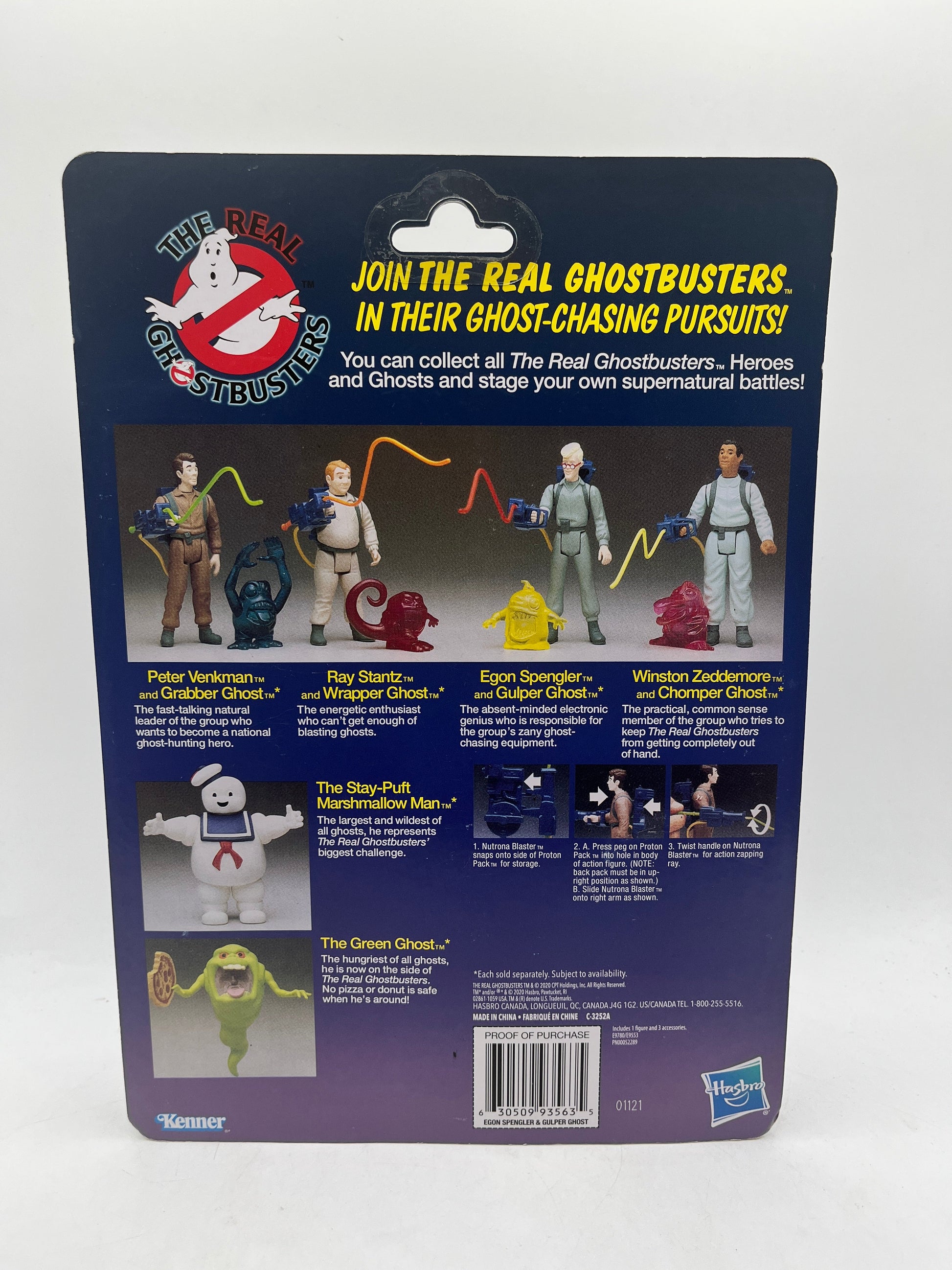 The Real Ghostbusters Hasbro Kenner Classics Egon Spengler - Action Figure - Sealed FRENLY BRICKS - Open 7 Days