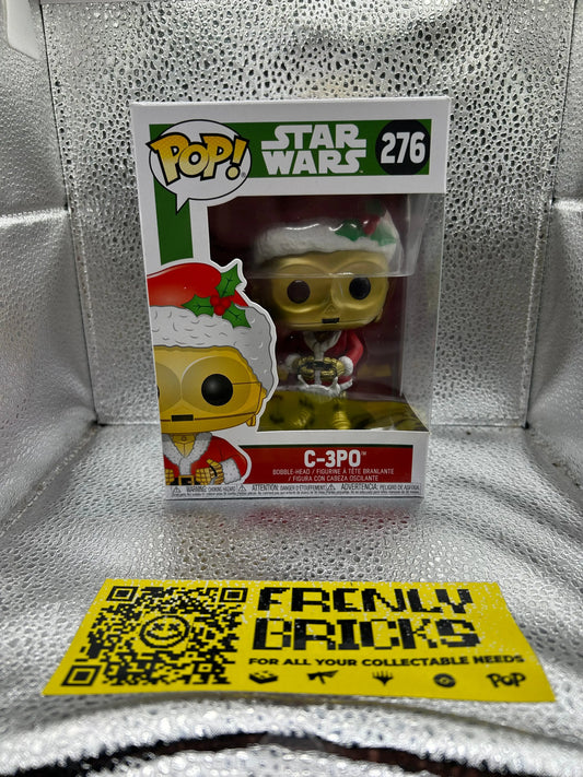 Pop Vinyl #276 Star Wars C-3PO FRENLY BRICKS - Open 7 Days