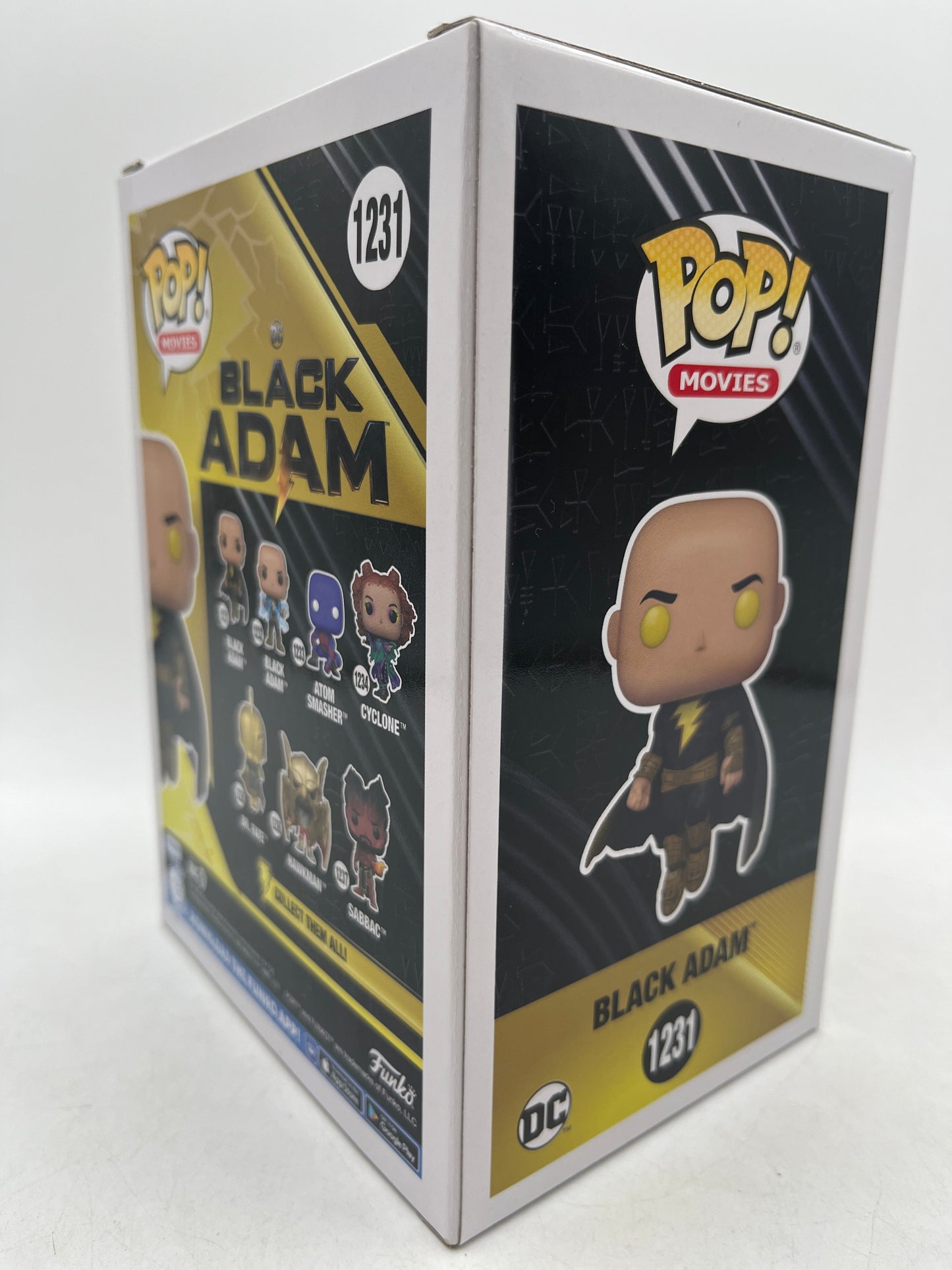 Funko Pop! Vinyl Black Adam Movies Figure #1231 GITD