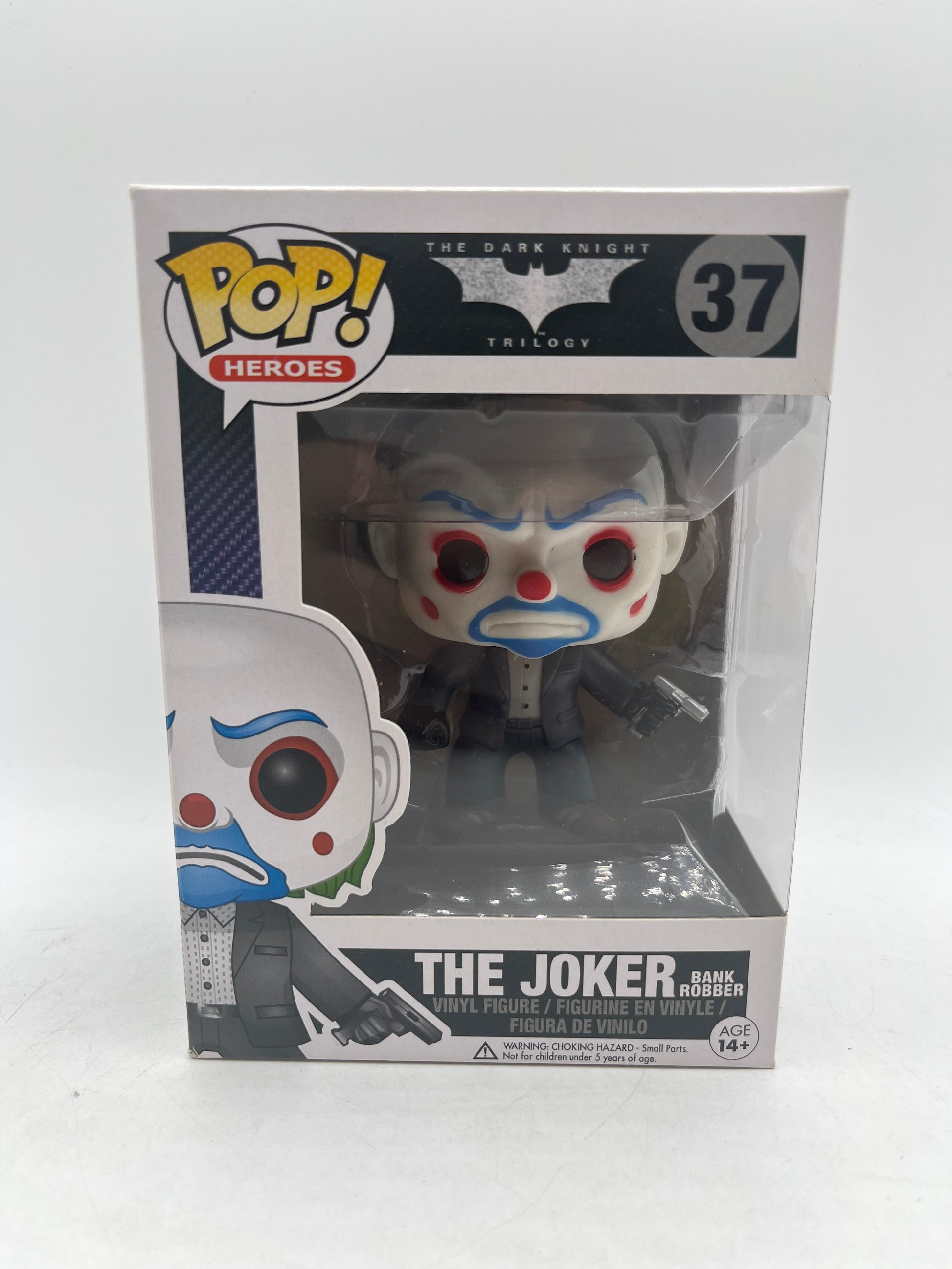 Funko Pop! The Joker Bank Robber #37 Batman the Dark Knight Trilogy Figure FRENLY BRICKS - Open 7 Days