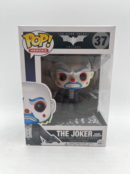 Funko Pop! The Joker Bank Robber #37 Batman the Dark Knight Trilogy Figure FRENLY BRICKS - Open 7 Days