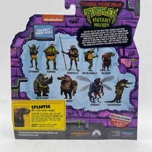 Playmates TMNT SPLINTER Teenage Mutant Ninja Turtles Mutant Mayhem Splinter FRENLY BRICKS - Open 7 Days