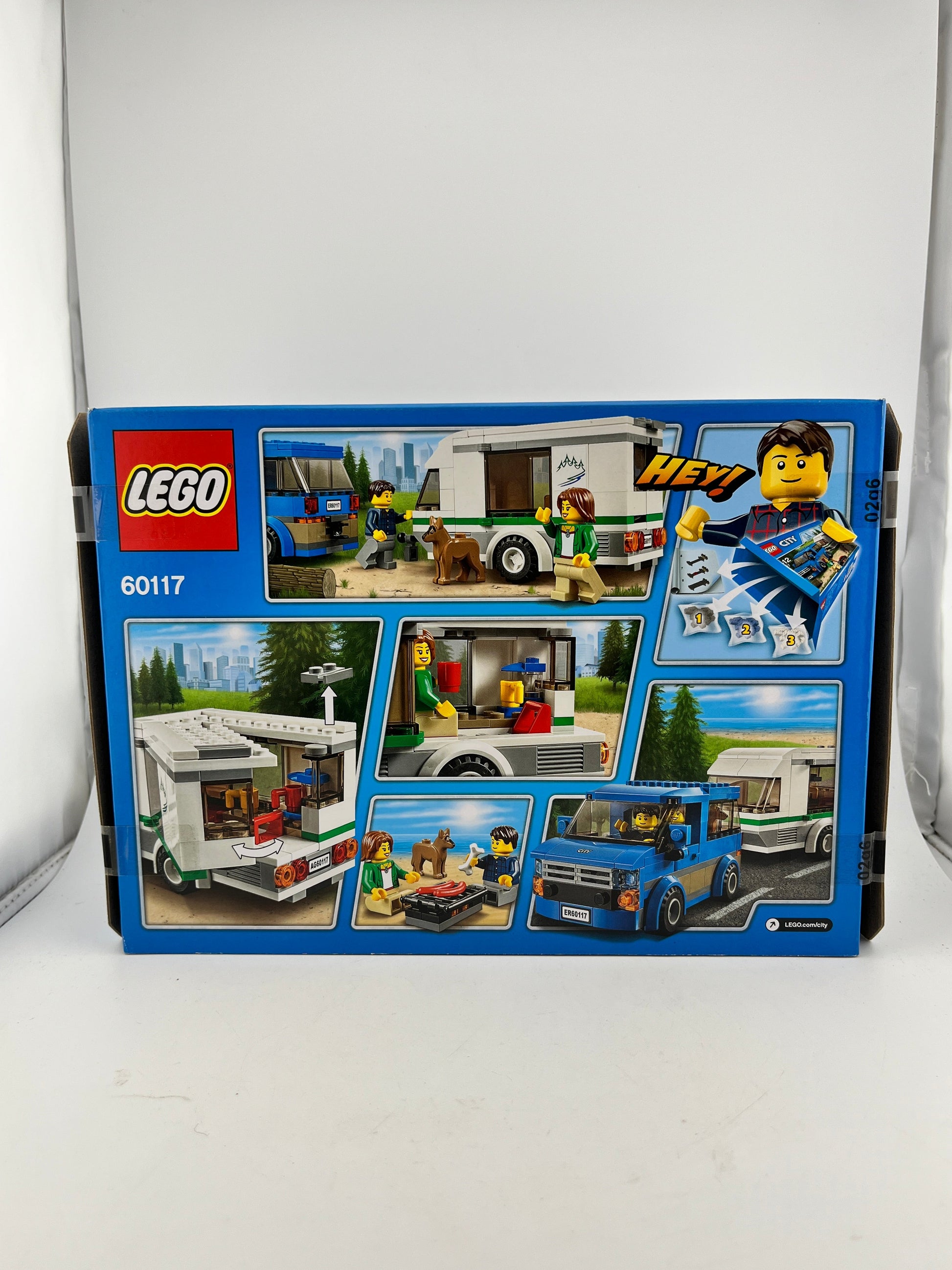 Lego City - Van & Caravan 60117 - Sealed FRENLY BRICKS - Open 7 Days