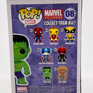 Funko POP! Marvel - Hulk #08 - Vinyl Collectable FRENLY BRICKS - Open 7 Days