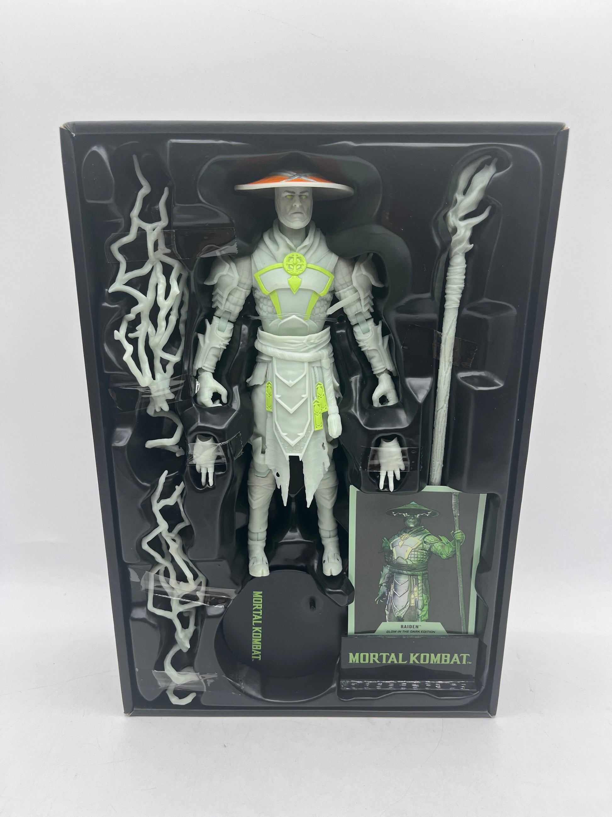 McFarlane Toys Mortal Kombat Raiden GITD LE Gold Label FRENLY BRICKS - Open 7 Days