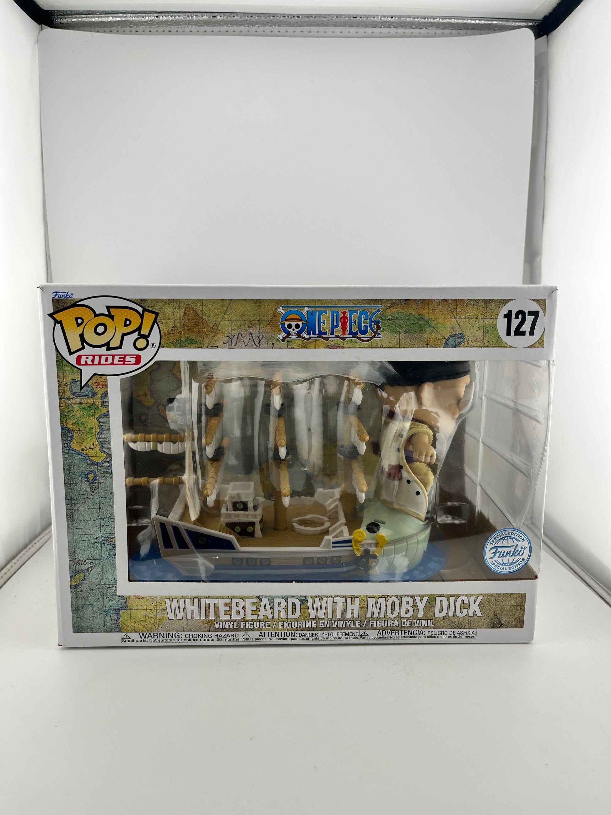 Funko POP! Animation One Piece - Whitebeard With Moby Dick #127 - Vinyl Collectable FRENLY BRICKS - Open 7 Days