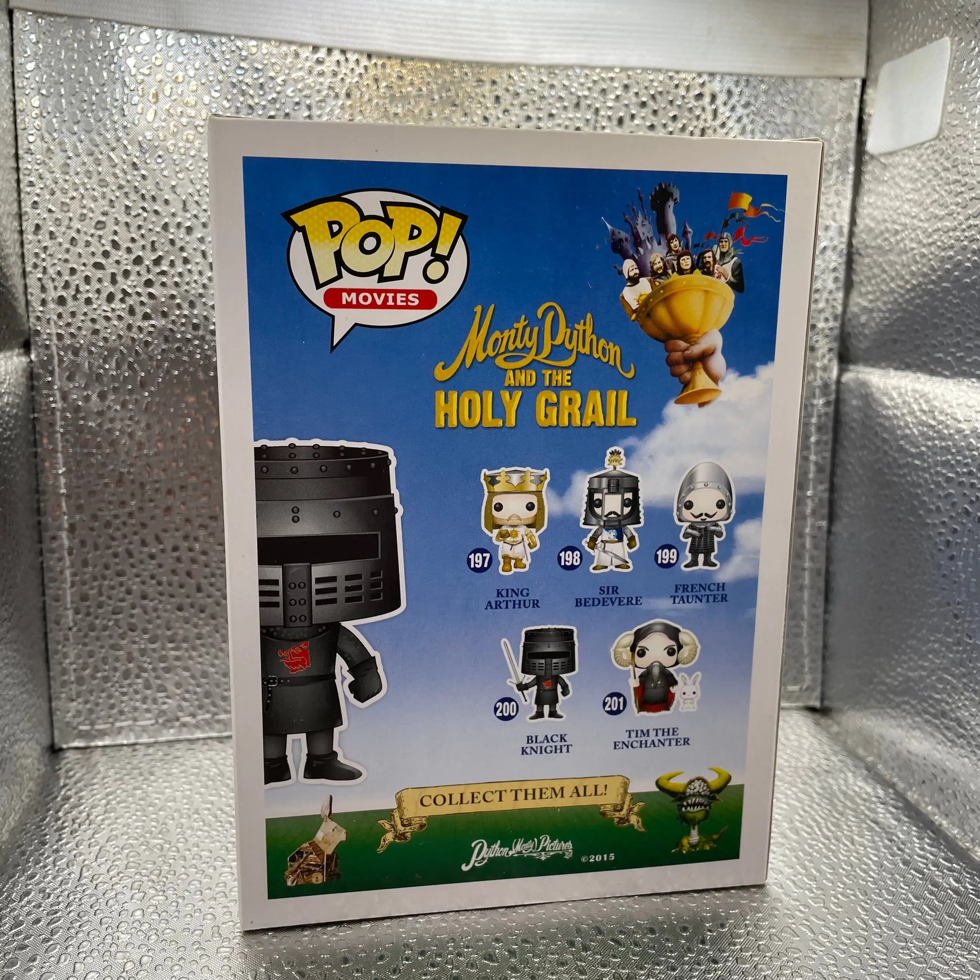 Funko Pop Vinyl Monty Python The Holy Grail 200 Black Knight With Case 2015 FRENLY BRICKS - Open 7 Days