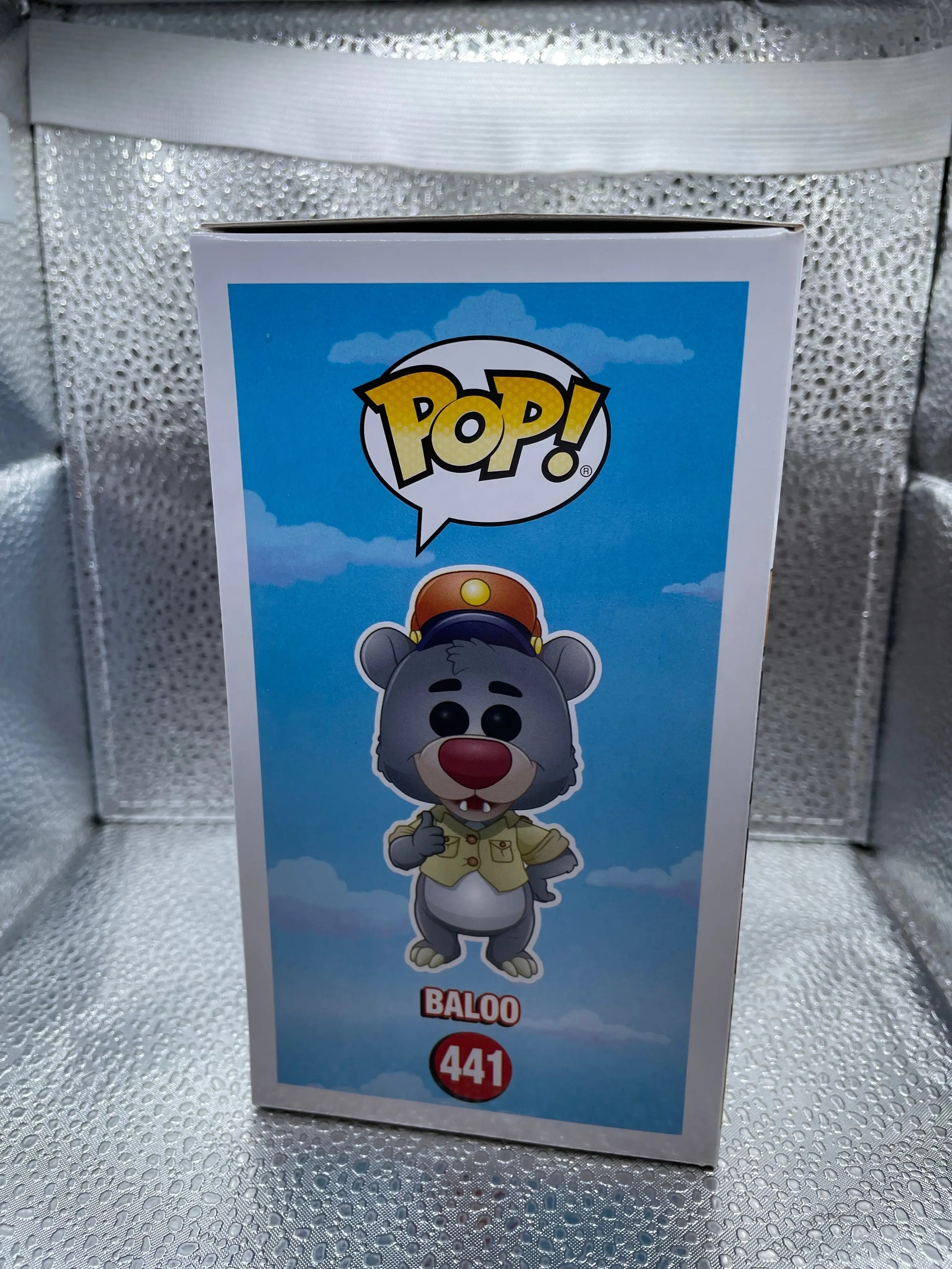 Funko Pop Baloo Flocked # 441 Talespin Disney Vinyl Figure Brand New FRENLY BRICKS - Open 7 Days