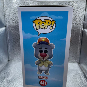 Funko Pop Baloo Flocked # 441 Talespin Disney Vinyl Figure Brand New FRENLY BRICKS - Open 7 Days