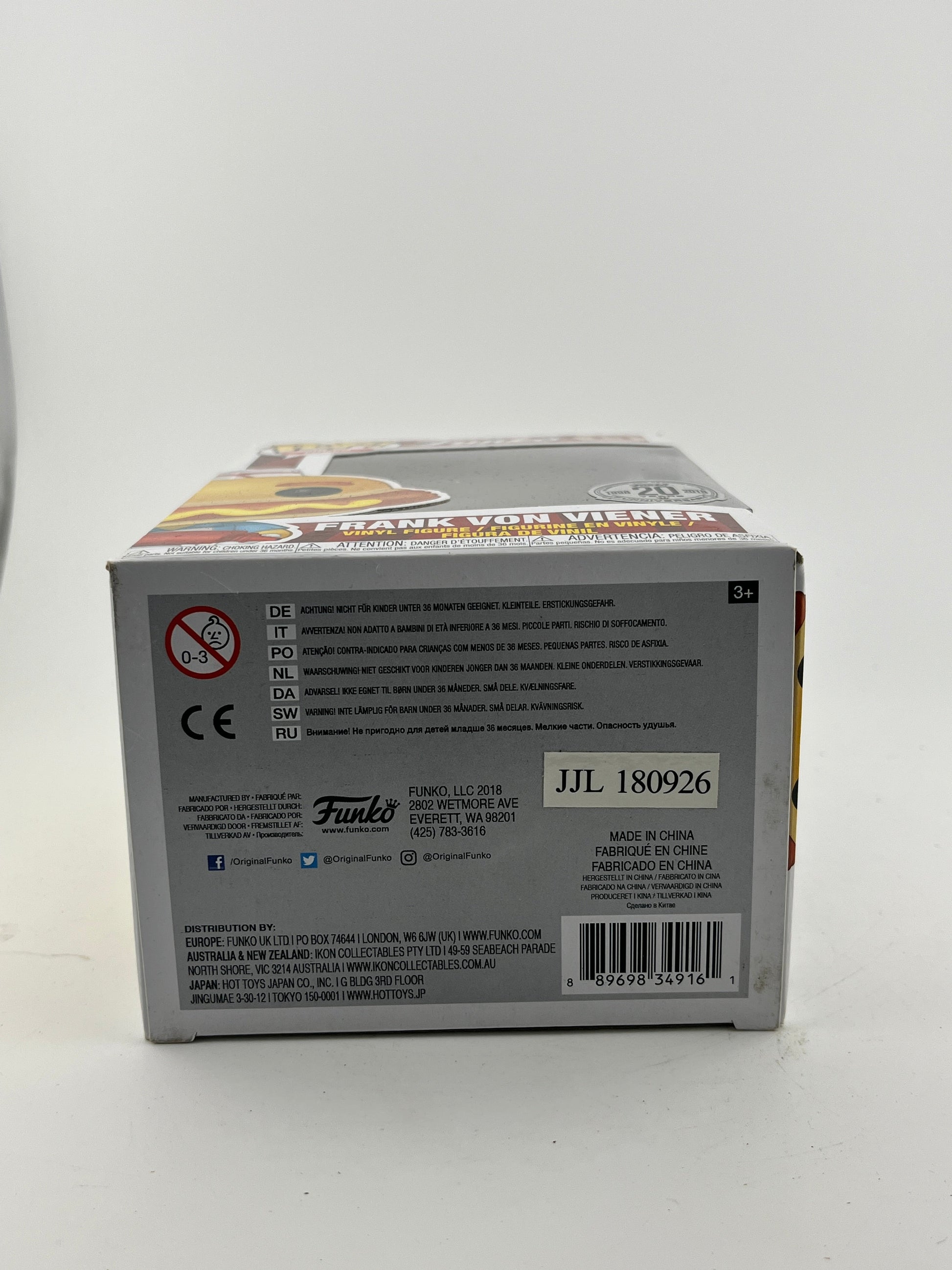 Funko POP! Funko - Frank Von Viener #13 - Vinyl Collectable - 20 Years Funniversary FRENLY BRICKS - Open 7 Days