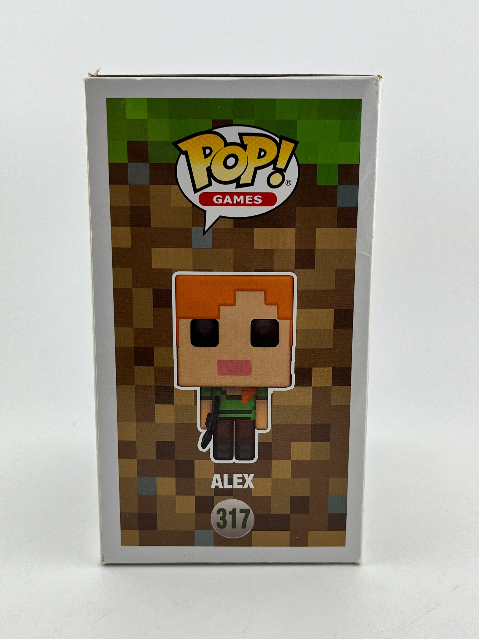 Funko POP! Games Mojang Minecraft- Alex #317 - Vinyl Collectable FRENLY BRICKS - Open 7 Days