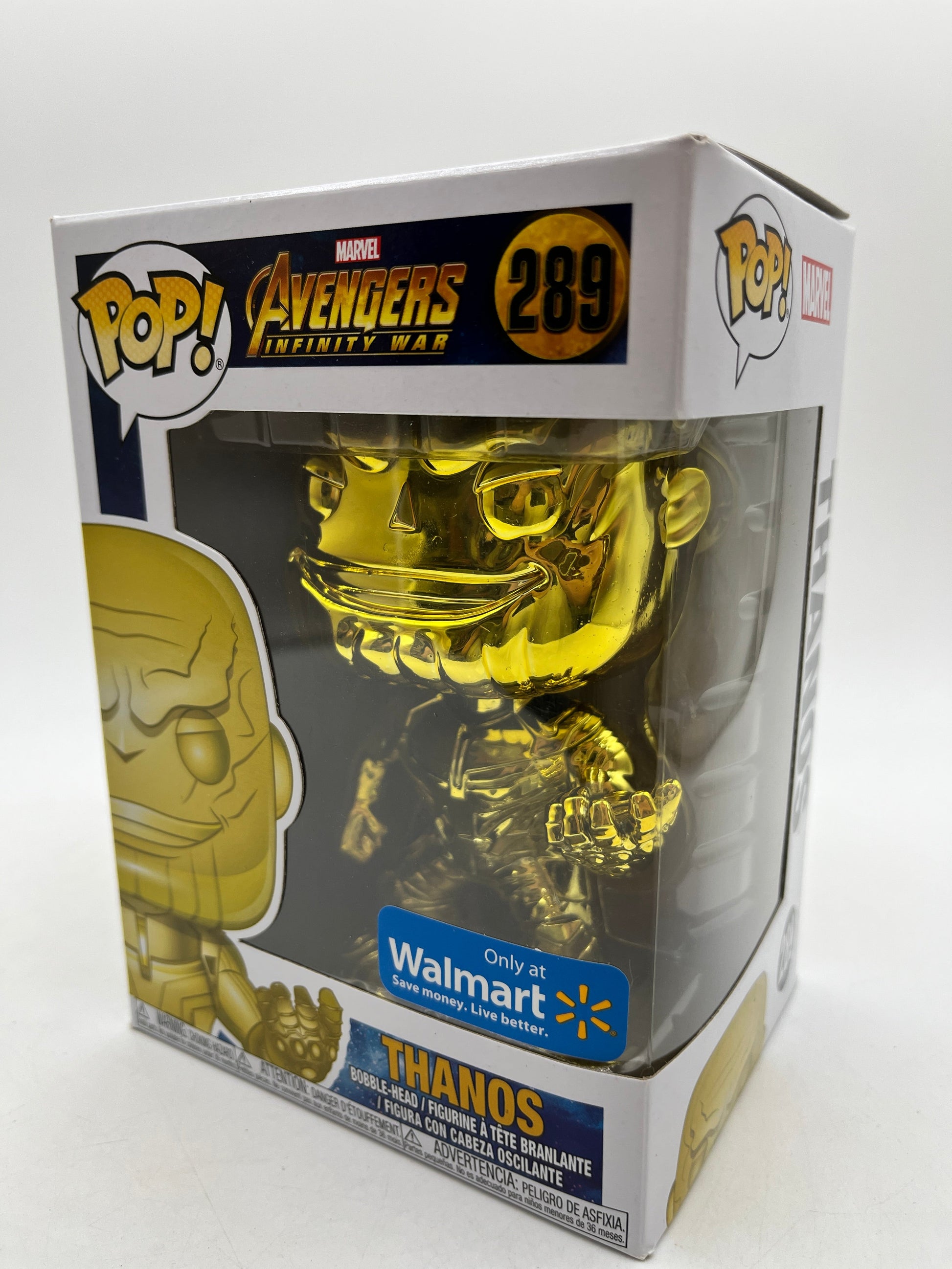 Funko POP! Marvel Avengers Infinity War - Thanos #289 - Walmart Exclusive FRENLY BRICKS - Open 7 Days