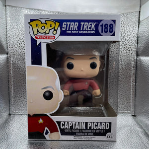 Funko Pop! Television: Star Trek - The Next Generation: Captain Picard #188 FRENLY BRICKS - Open 7 Days