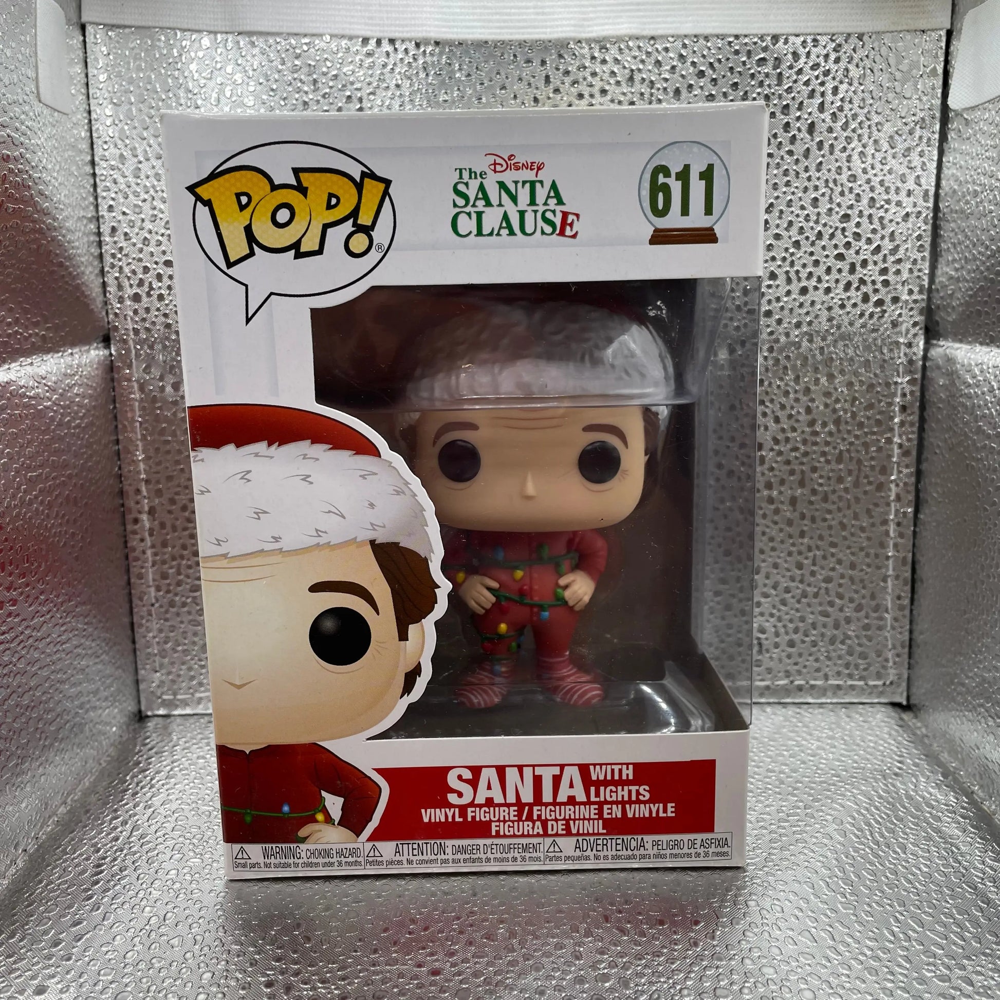 Pop #611 Santa with Lights Funko Vinyl The Santa Clause FRENLY BRICKS - Open 7 Days