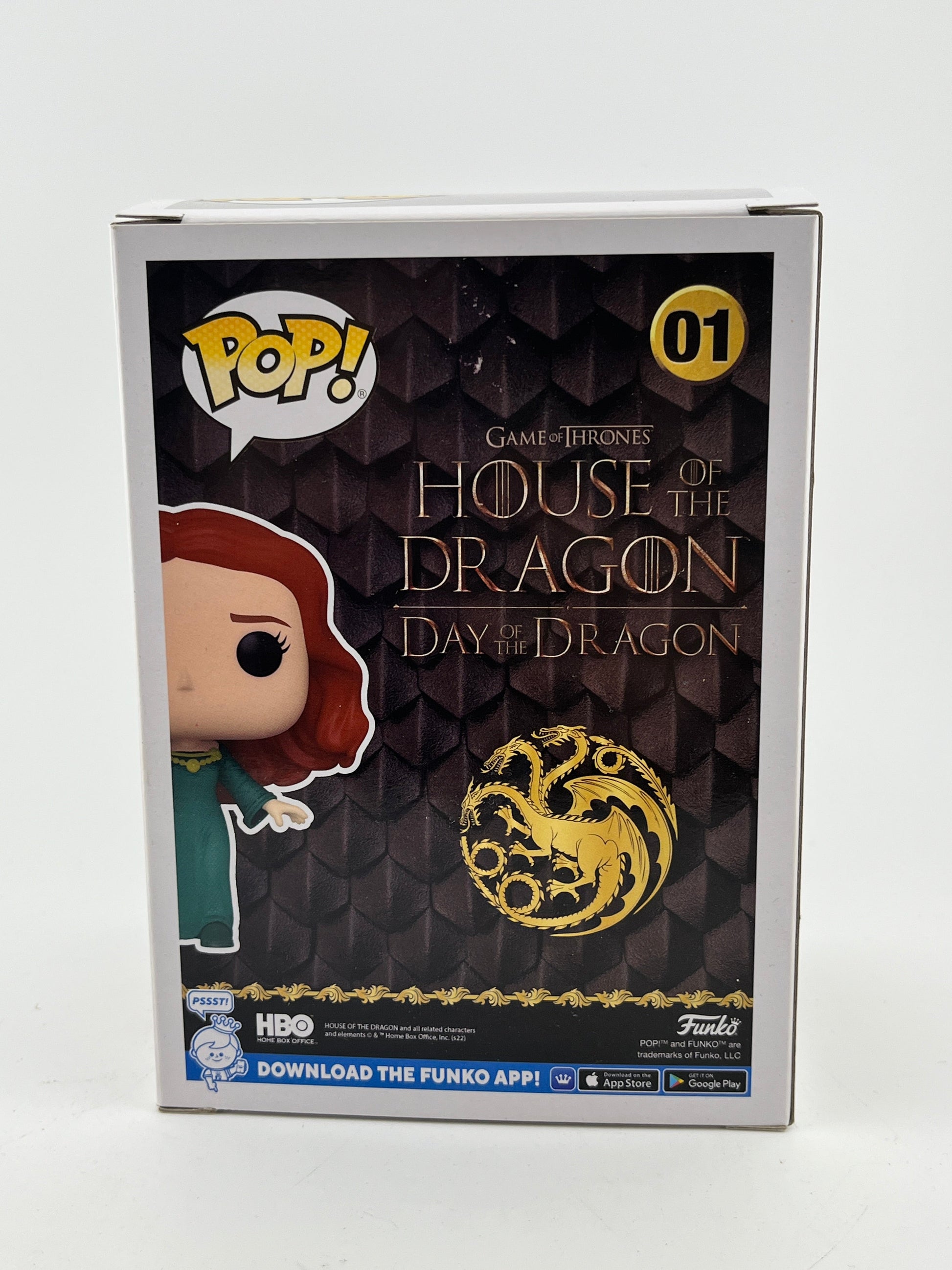 Funko POP! House Of The Dragon - Alicent Hightower #01 - 2022 Limited Edition FRENLY BRICKS - Open 7 Days