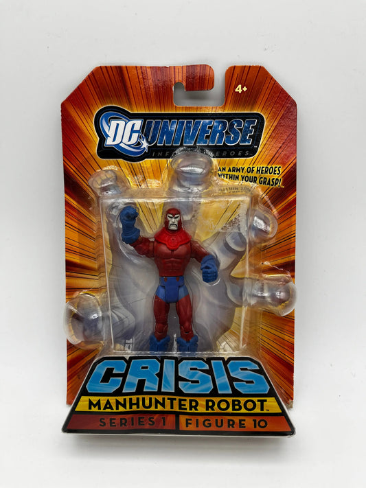 DC Universe Infinite Heroes Crisis Manhunt Robot Series 1 Figure 10 FRENLY BRICKS - Open 7 Days