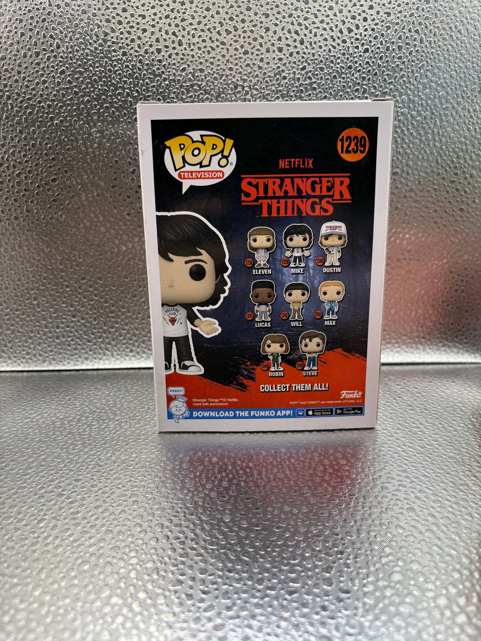 Funko Pop Vinyl #1239 Stranger Things Mike FRENLY BRICKS - Open 7 Days