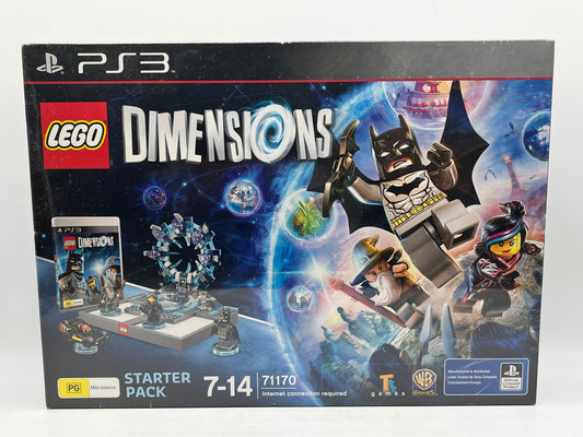 Lego Dimensions- PS3 Started Pack 71170 - Factory Sealed FRENLY BRICKS - Open 7 Days