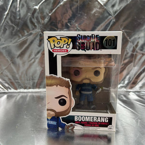 Funko POP Heroes - Suicide Squad - Boomerang #101 FRENLY BRICKS - Open 7 Days