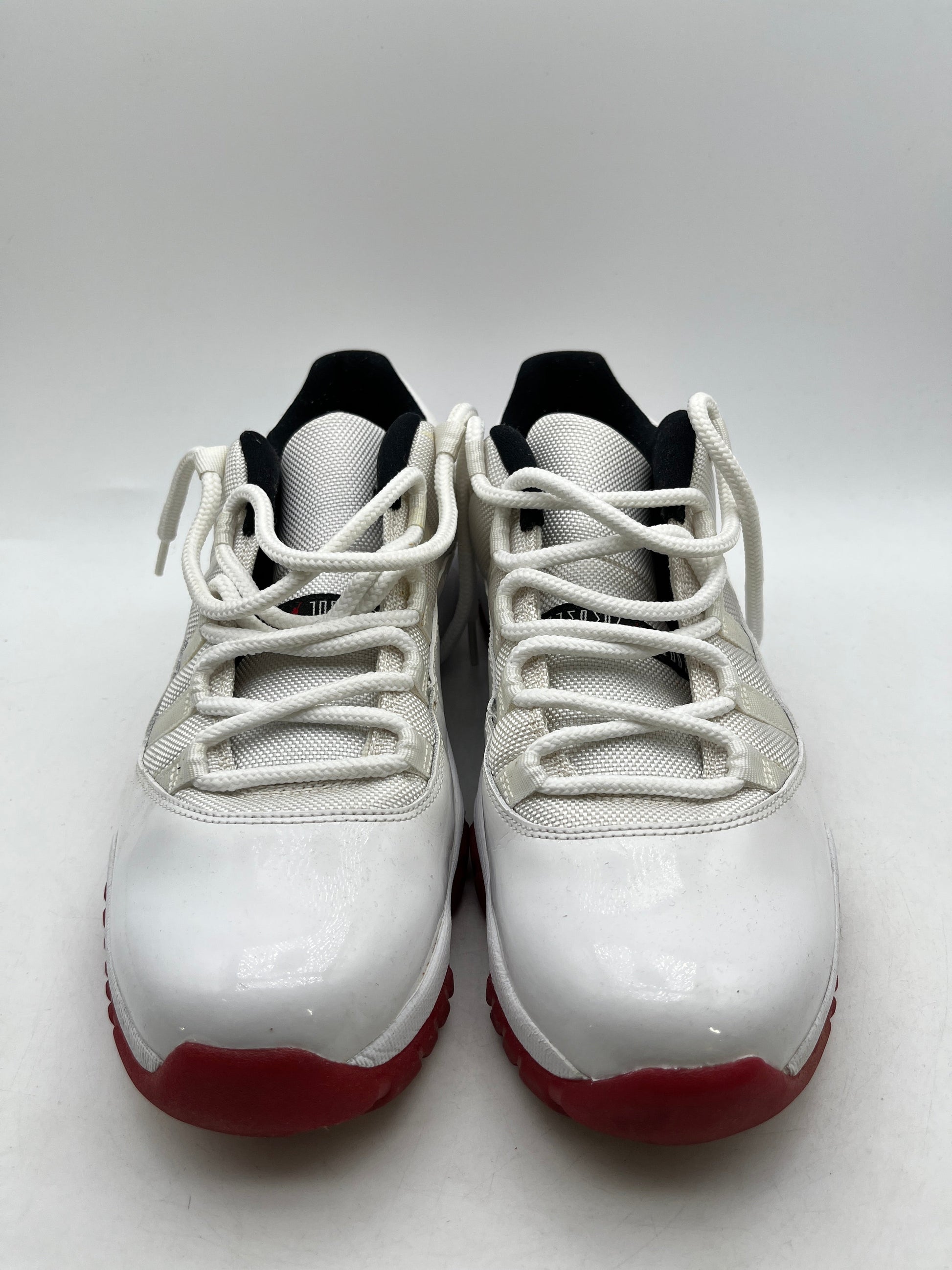 Air Jordan 11 Retro Low White Red Cherry Mens US 10.5 - Used FRENLY BRICKS - Open 7 Days