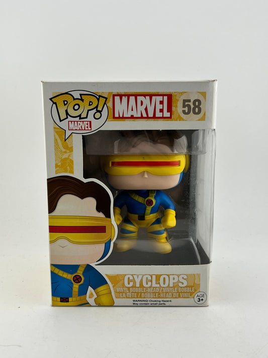 Funko POP! Marvel X-Men - Cyclops #58 - Vinyl Collectable FRENLY BRICKS - Open 7 Days