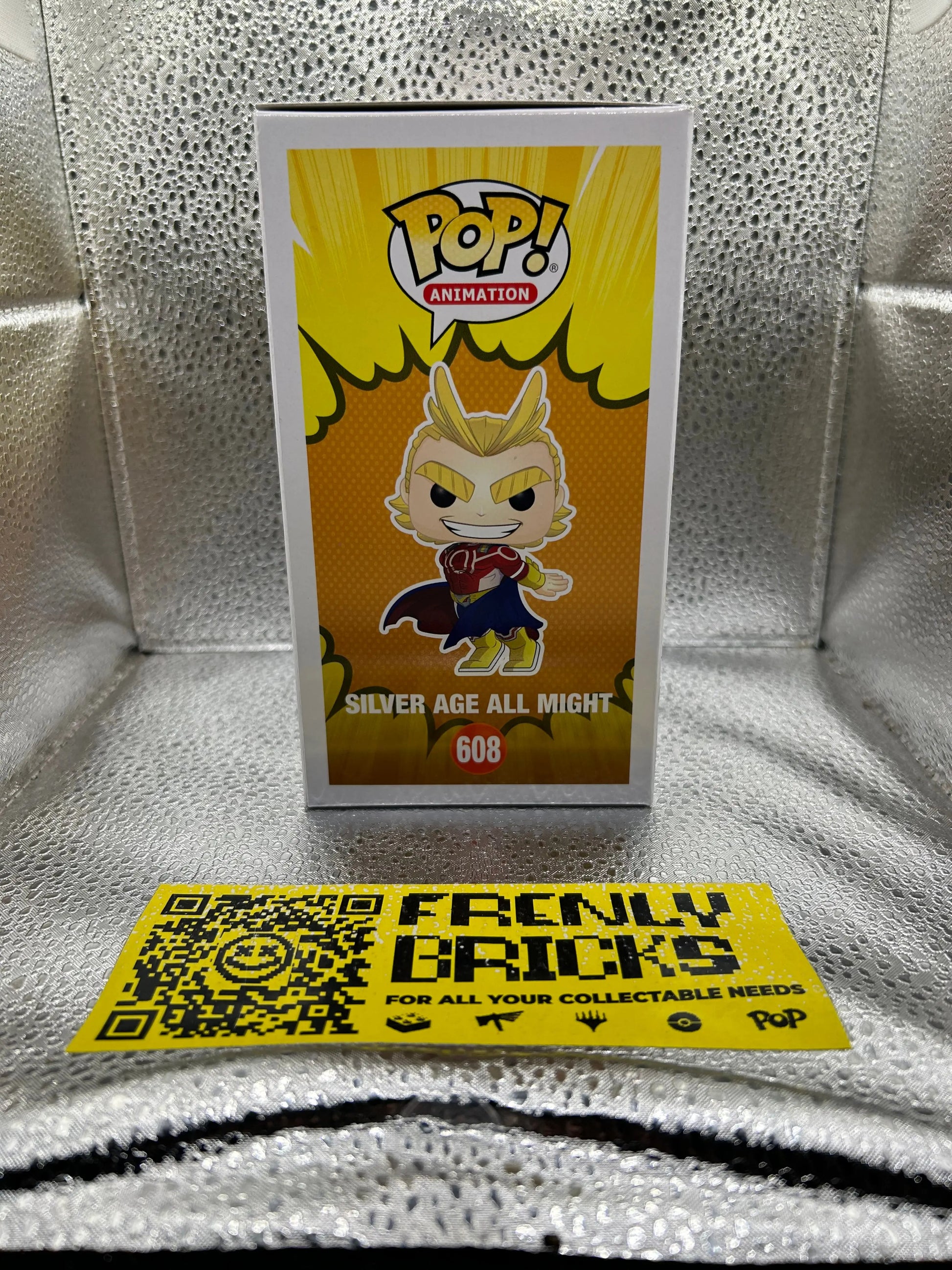 POP MY HERO ACADEMA 608 SILVER AGE ALL MIGHT FRENLY BRICKS - Open 7 Days