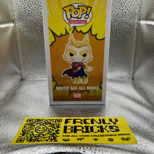 POP MY HERO ACADEMA 608 SILVER AGE ALL MIGHT FRENLY BRICKS - Open 7 Days