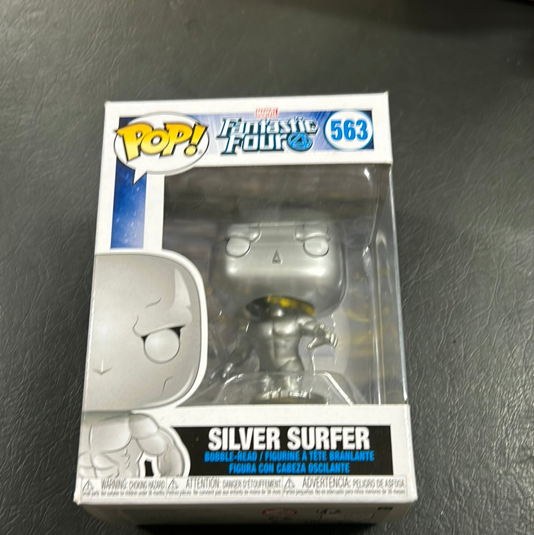 Funko POP! Marvel: Fantastic Four #563 Silver Surfer FRENLY BRICKS - Open 7 Days