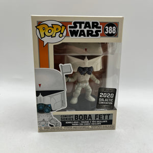 Funko POP! Star Wars - Concept Series Boba Fett #388 - 2020 Exclusive FRENLY BRICKS - Open 7 Days