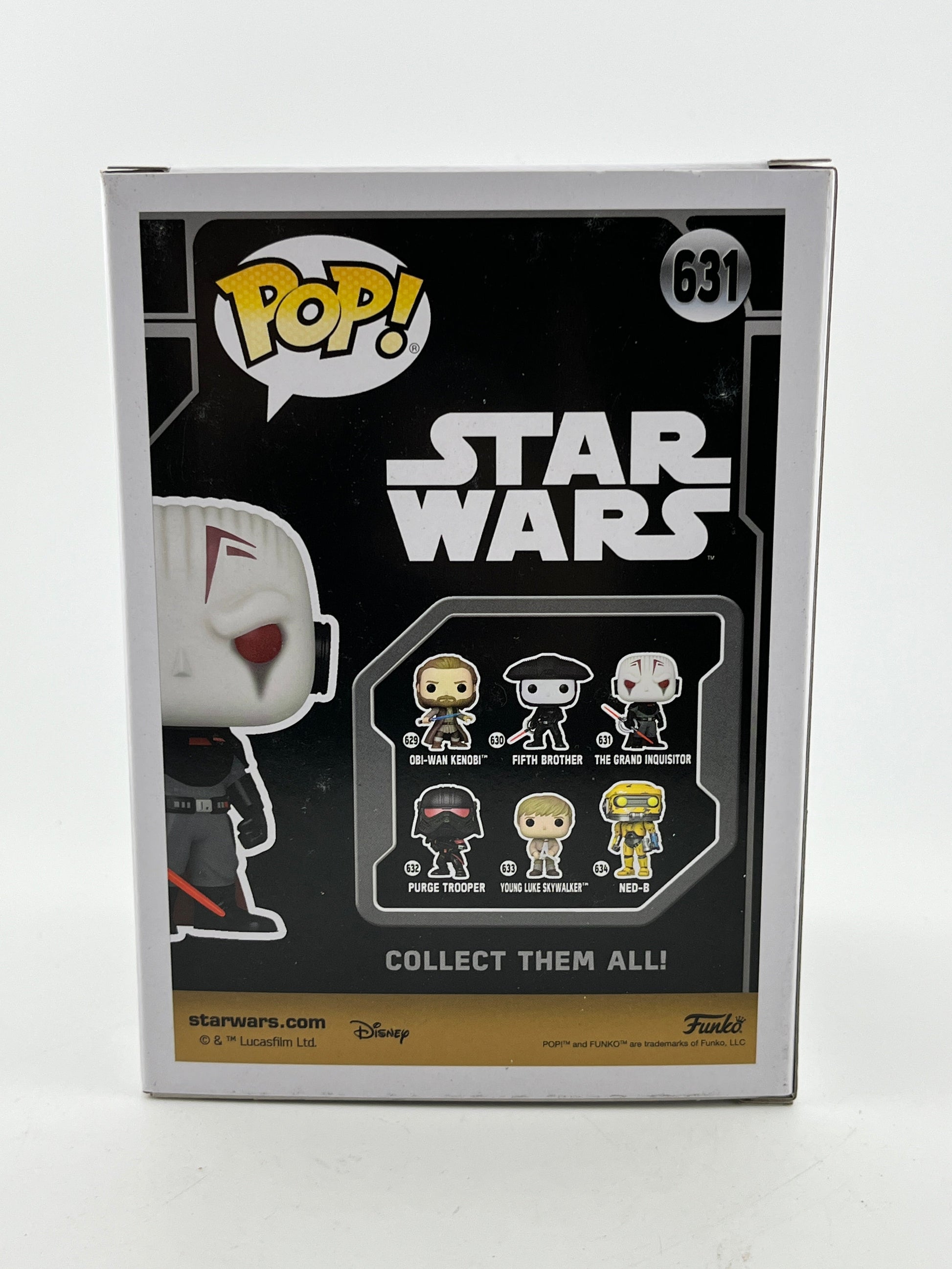 Funko POP! Star Wars Obi-Wan Kenobi - The grand Inquisitor #631 - Vinyl Collectable FRENLY BRICKS - Open 7 Days