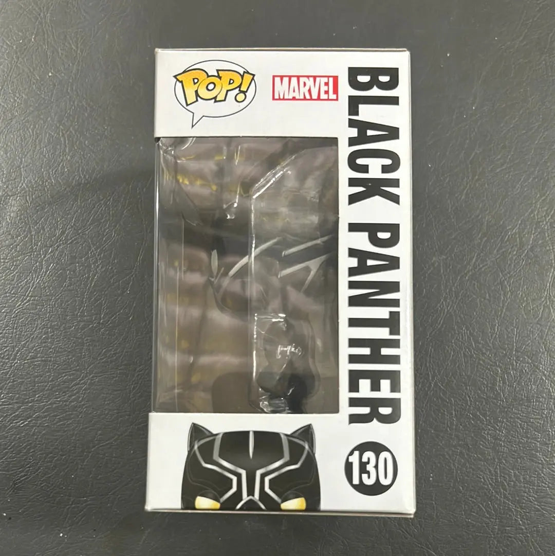 Pop Vinyl Black Panther #130 Marvel FRENLY BRICKS - Open 7 Days