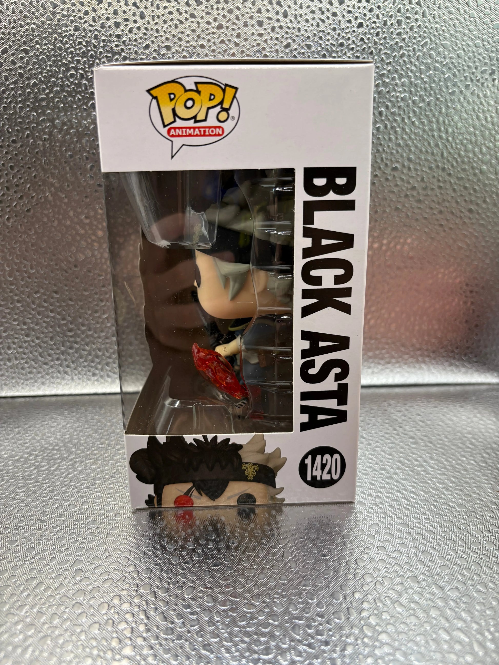 Funko pop Vinyl #1420 Black CloverBlack Asta FRENLY BRICKS - Open 7 Days