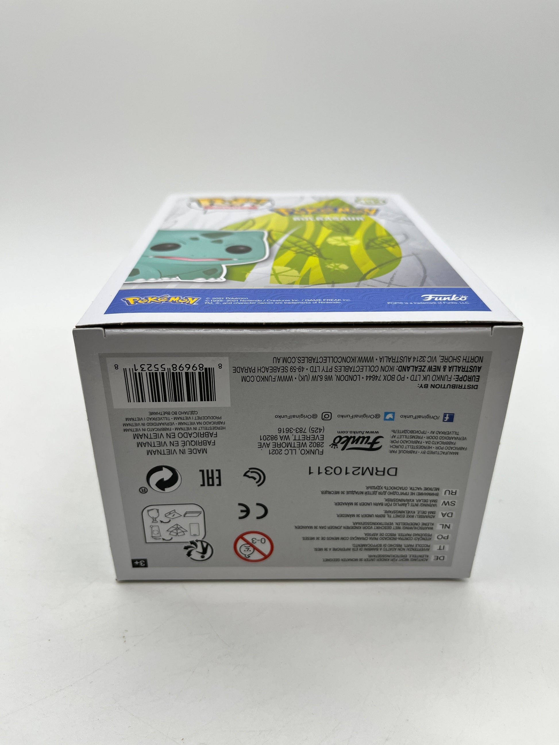 Funko POP! Games Pokémon- Bulbasaur #453 - 25th Anniversary Edition FRENLY BRICKS - Open 7 Days