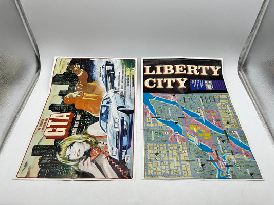 San Andreas, Liberty City, & Vice City Game Maps - Art Work FRENLY BRICKS - Open 7 Days