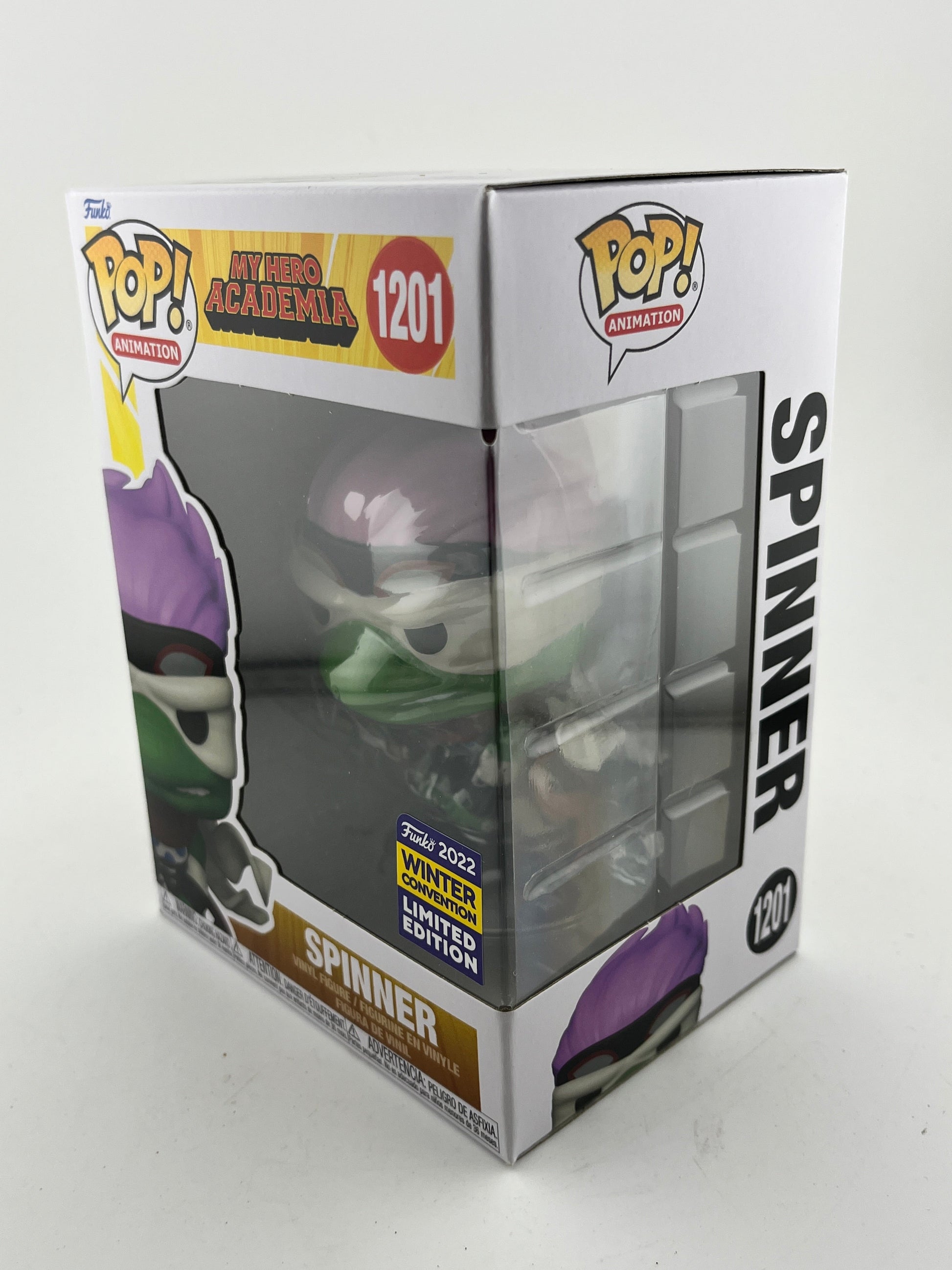 Funko POP! Animation My Hero Academia - Spinner #1201 - 2022 Winter Convention Limited Edition FRENLY BRICKS - Open 7 Days
