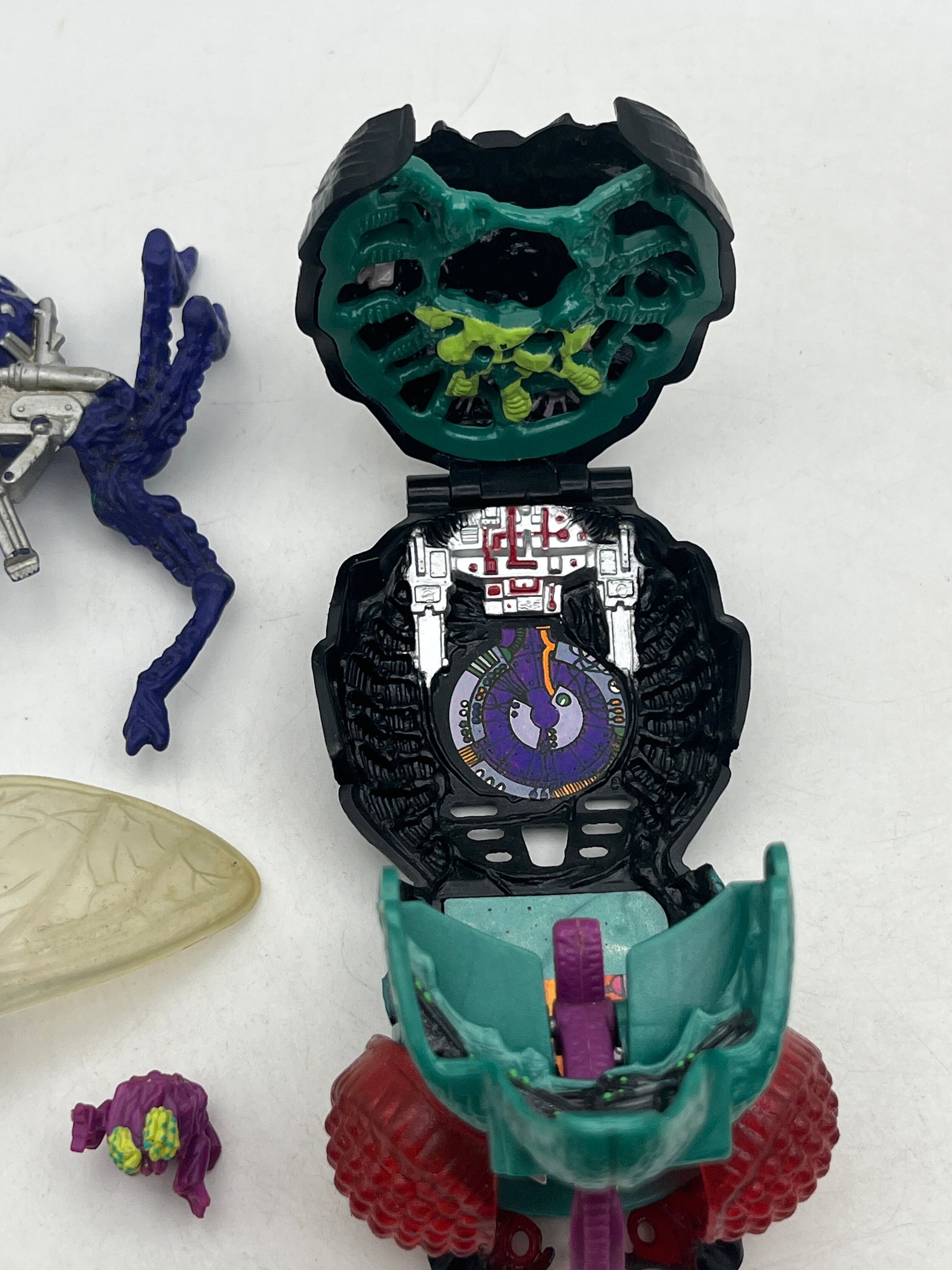 Vintage 1994 Mighty Max Squishes Fly Playset Bluebird - No Max FRENLY BRICKS - Open 7 Days
