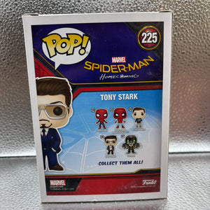 Funko Pop #225 Marvel Guardians Spider Man Tony Stark FRENLY BRICKS - Open 7 Days