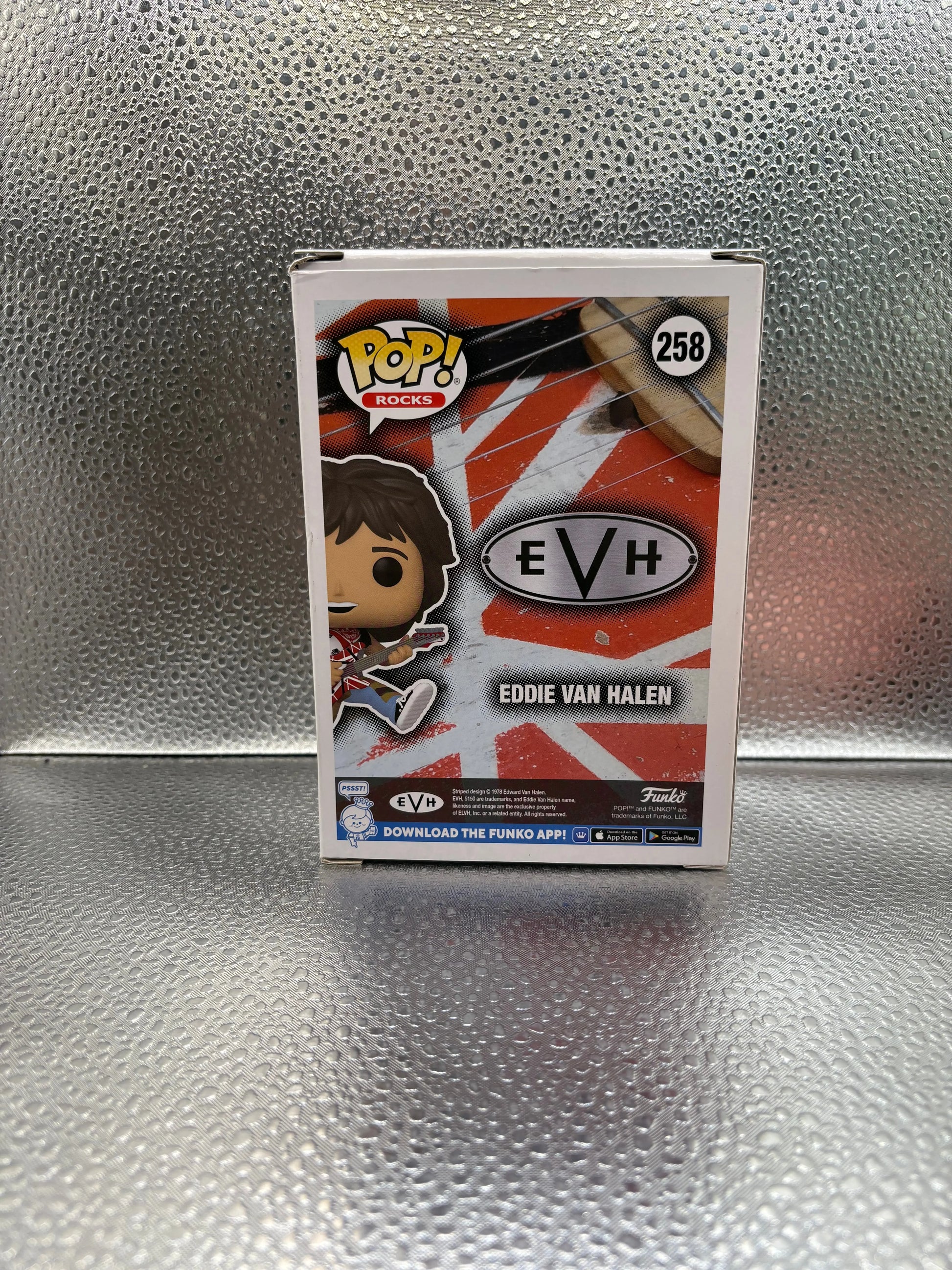 Funko Pop Vinyl #258  Rocks Eddie Van Halen FRENLY BRICKS - Open 7 Days